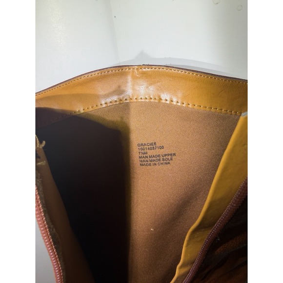 Women's Style & Co. Graciee - Size 7 1/2M - Knee-High Tall Riding Boots - Brown - Picture 8 of 10